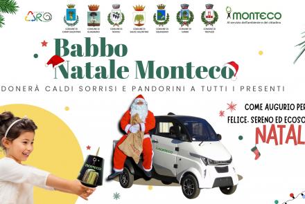 BABBO NATALE QUEST'ANNO VIAGGIA IN ELETTRICO!